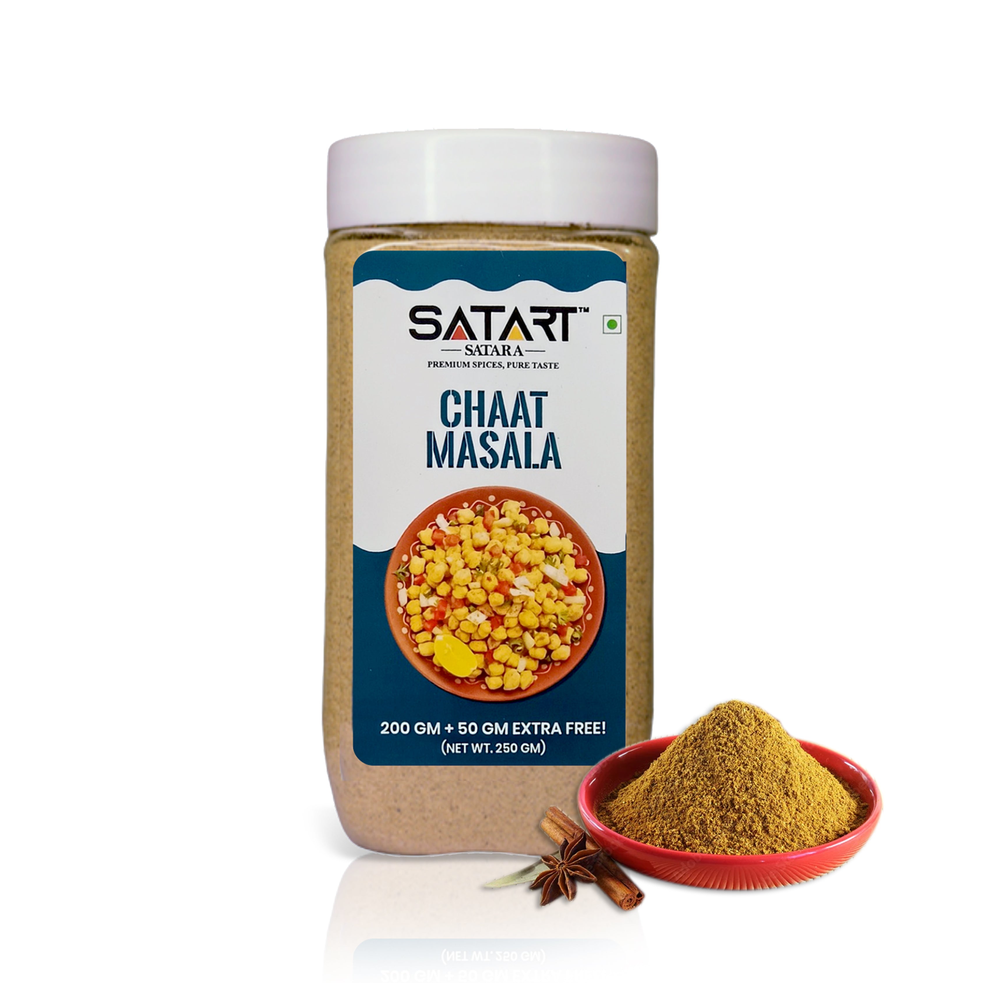 🌟 Satara Spices – Chaat Masala (25% Extra)