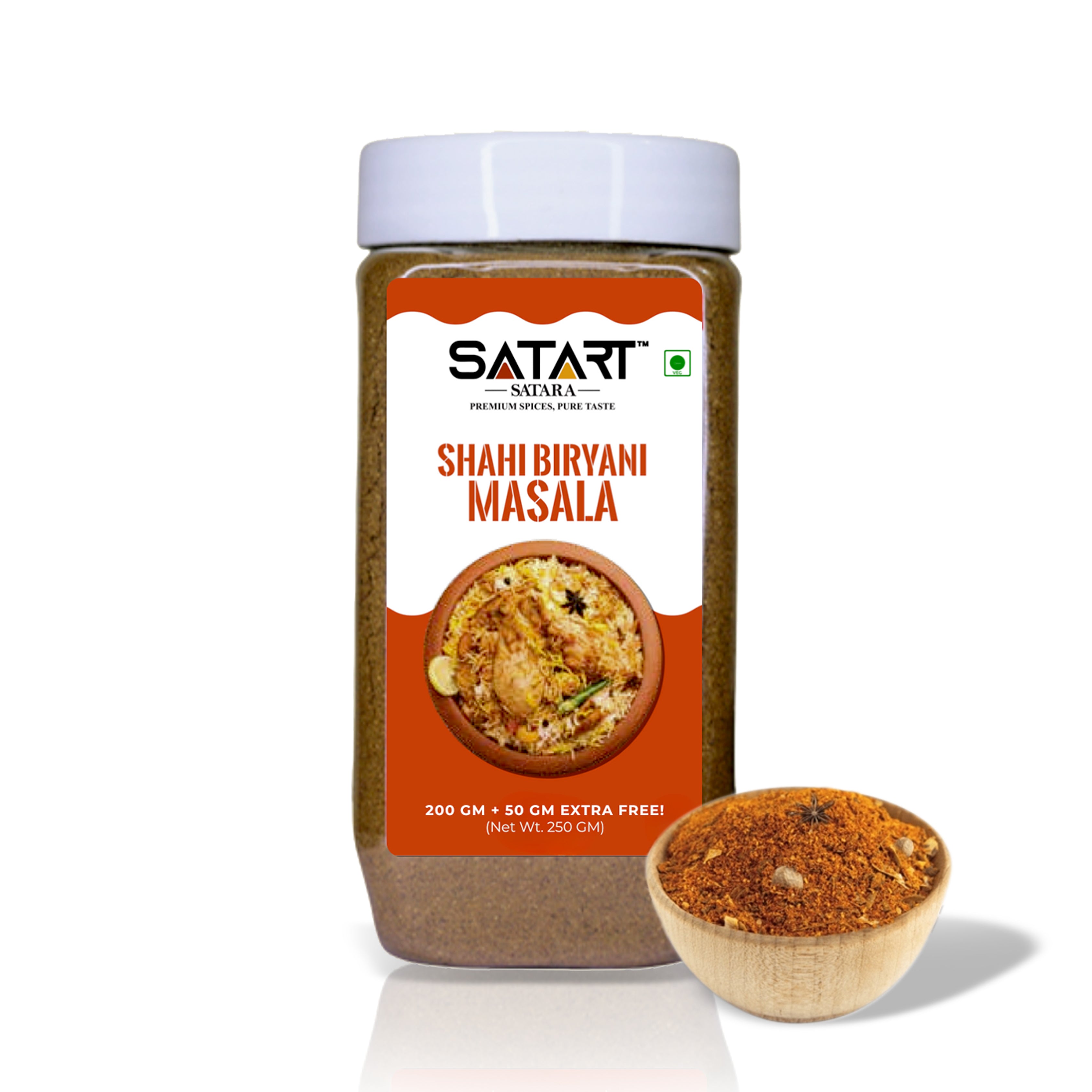 👑 Satara Spices – Shahi Biryani Masala (25% Extra)