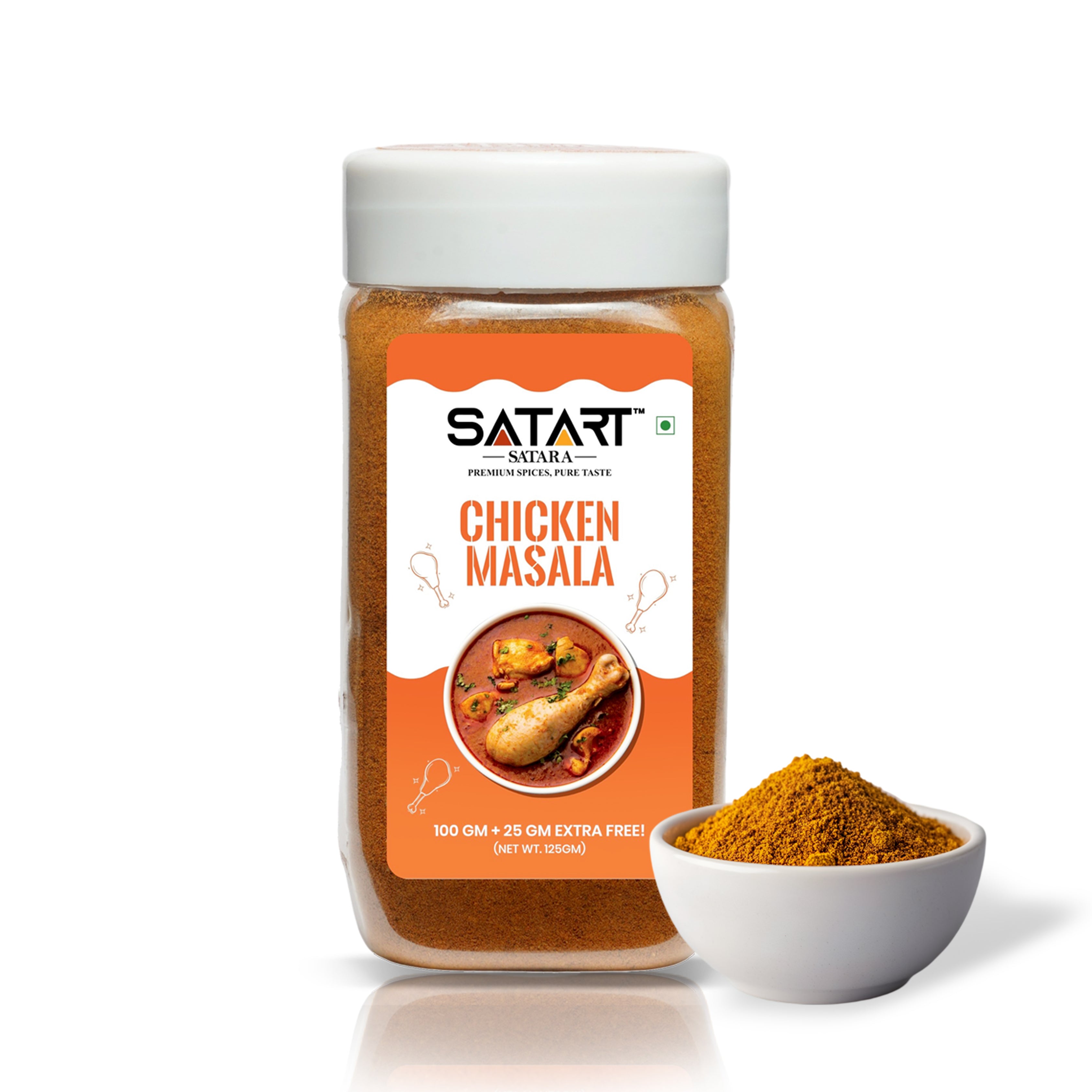 🍗 Satara Spices – Chicken Masala (25% Extra)