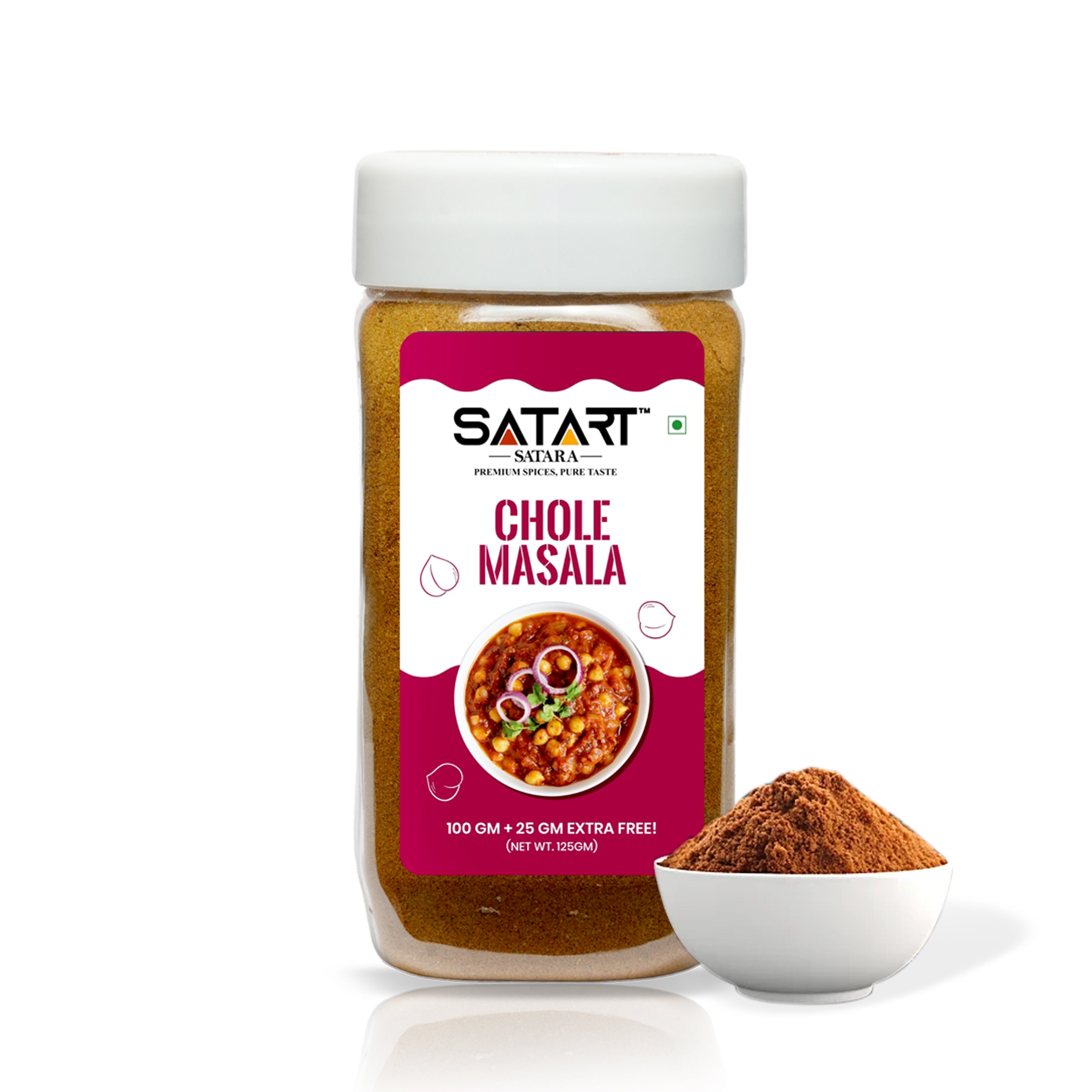 🫘 Satara Spices – Chole / Chanaa Masala (25% Extra)
