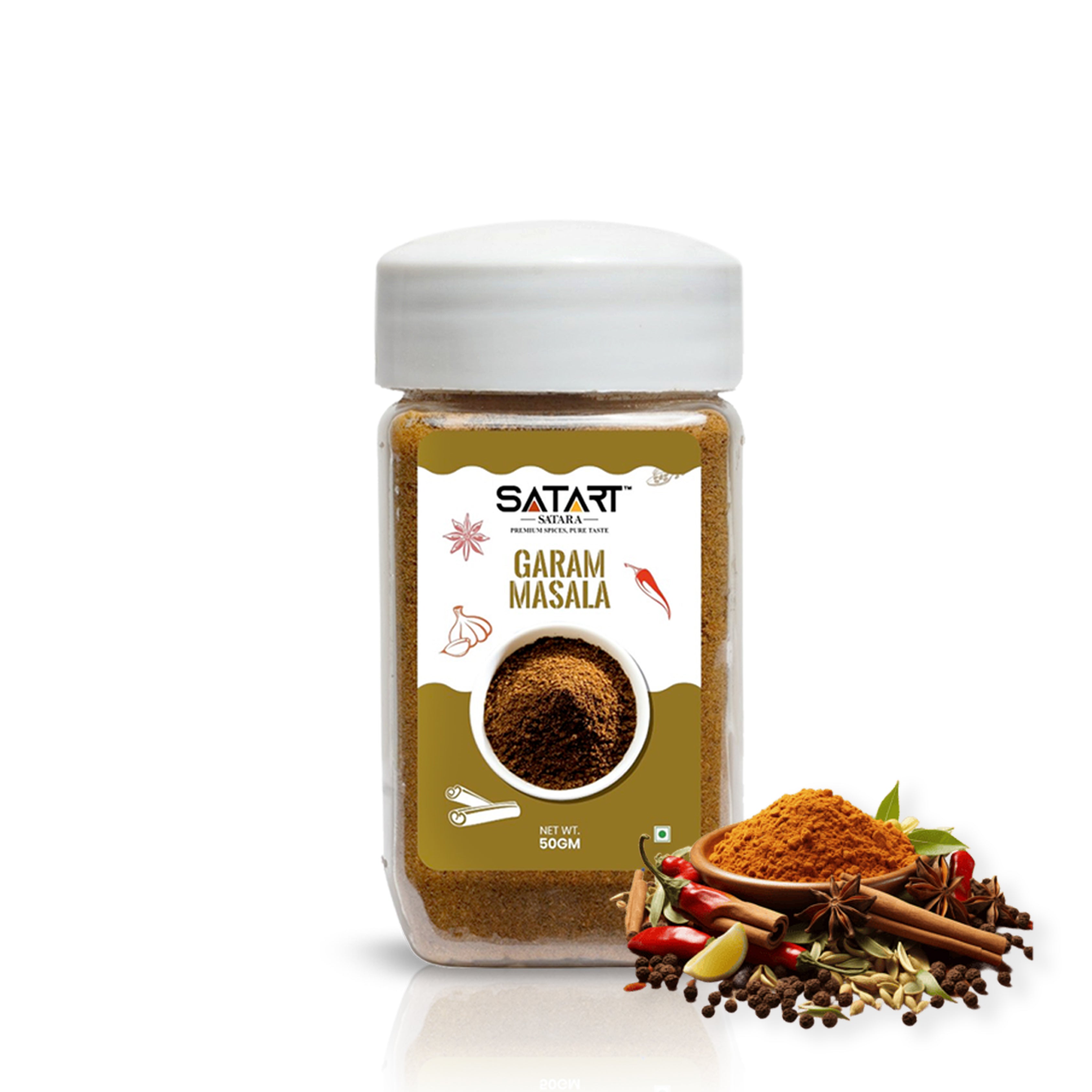🌟 Satara Spices – Garam Masala (25% Extra)