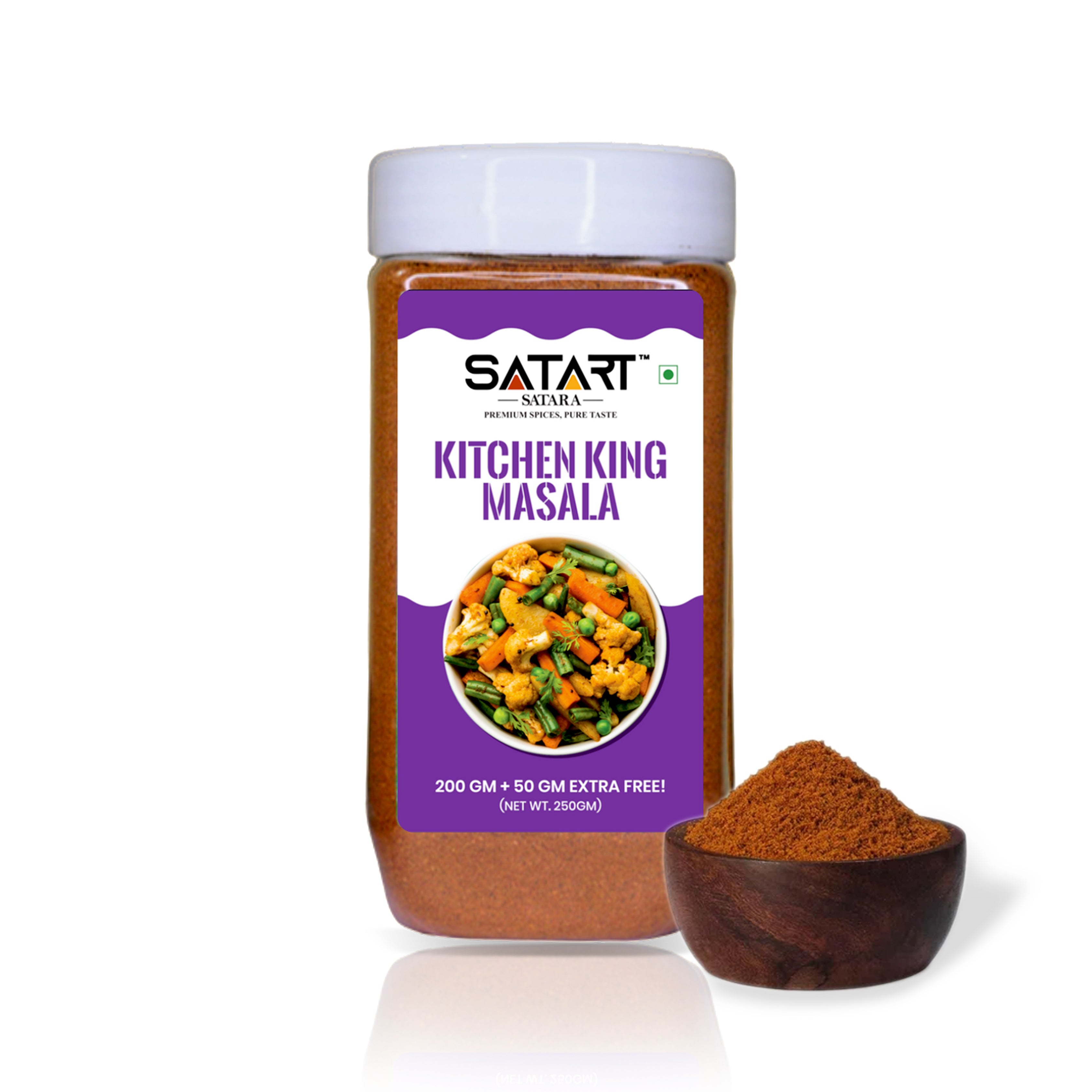 👑 Satara Spices – Kitchen King Masala (25% Extra)