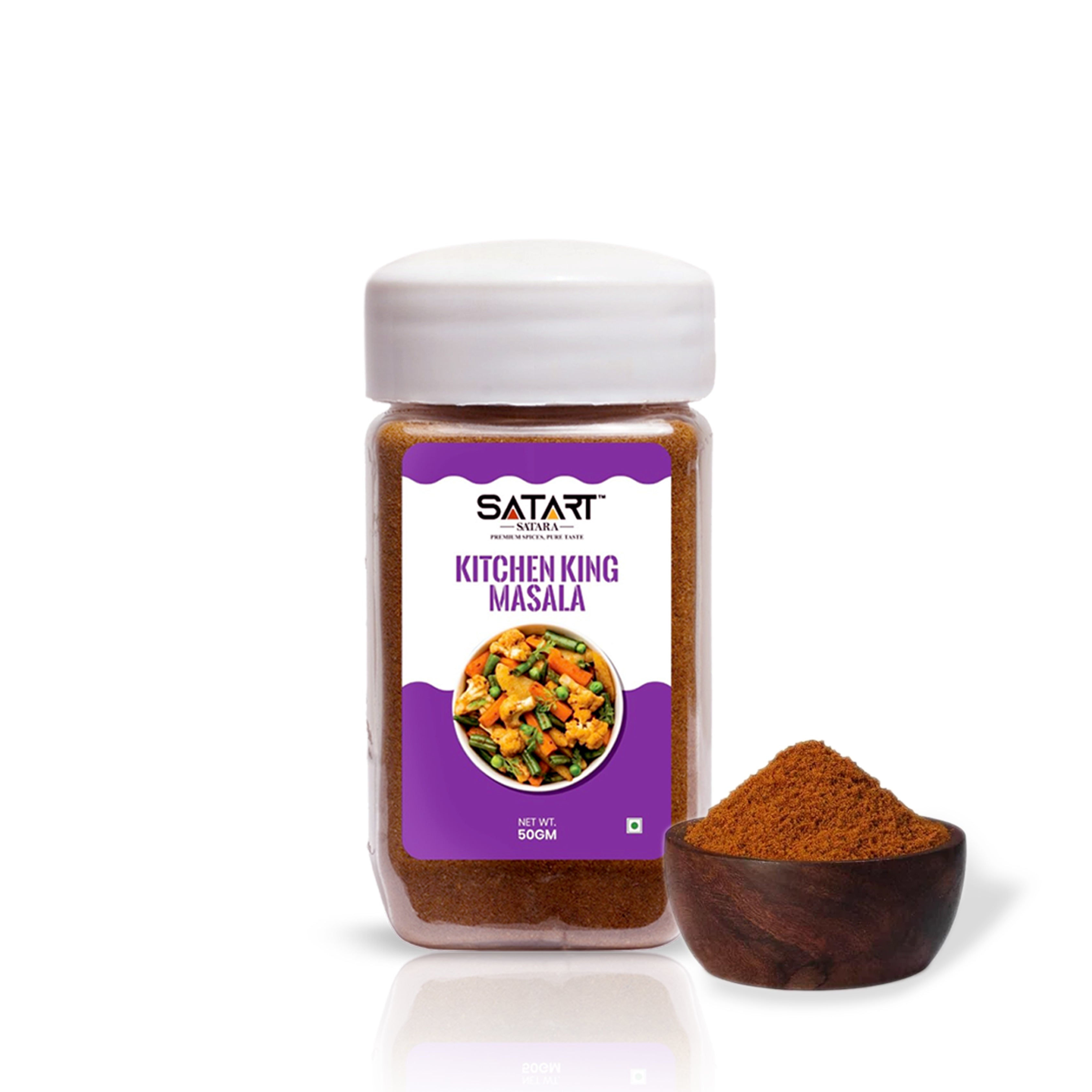 👑 Satara Spices – Kitchen King Masala (25% Extra)
