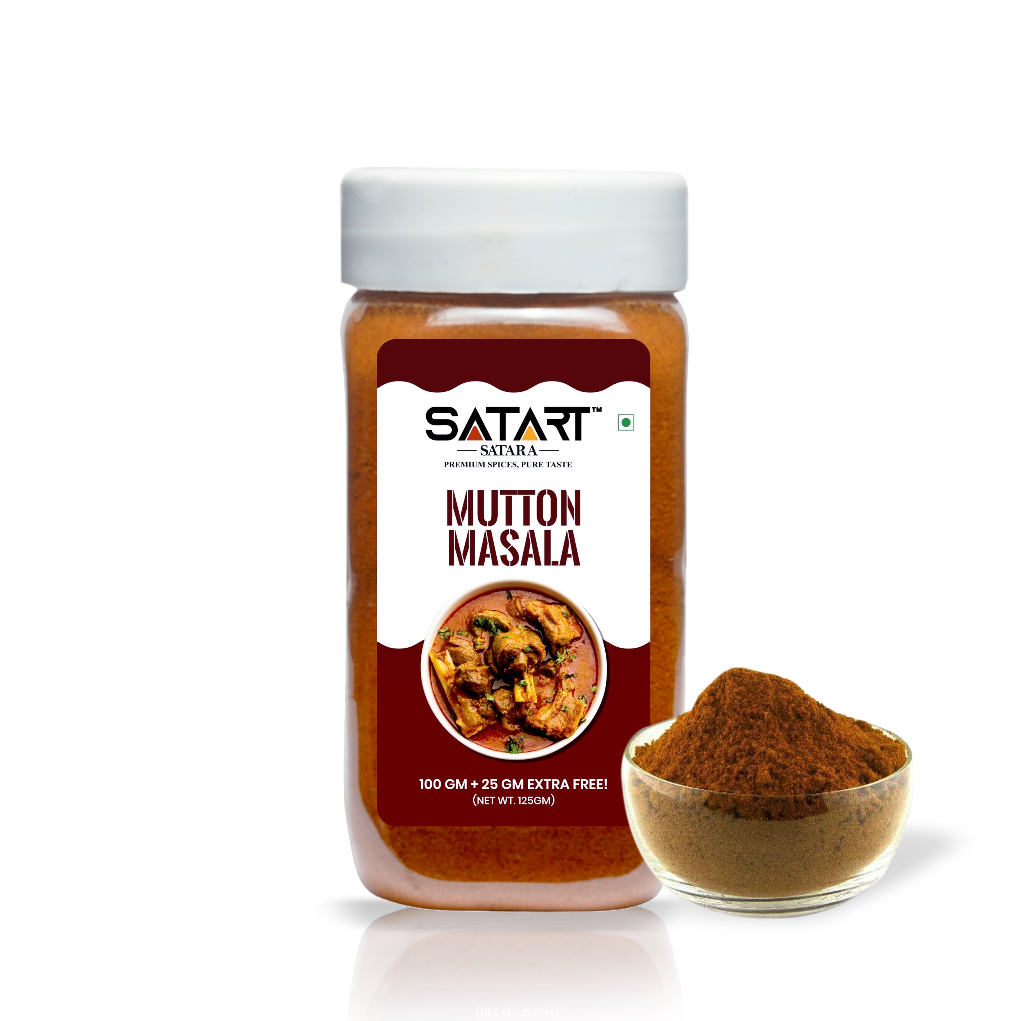 🥘 Satara Spices – Mutton Masala (25% Extra)