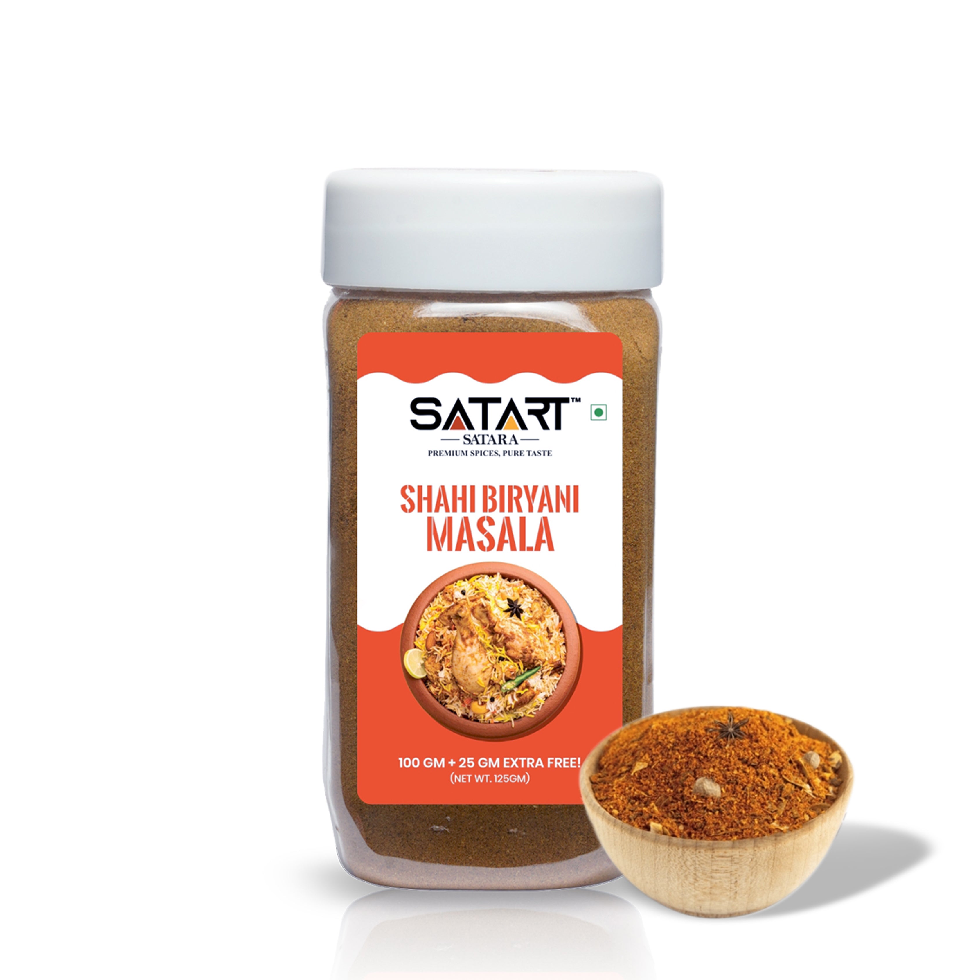 👑 Satara Spices – Shahi Biryani Masala (25% Extra)