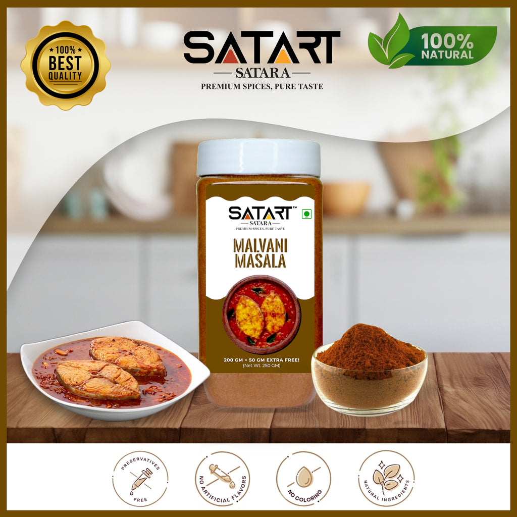 🌶️ Satara Spices – Malvani Masala (25% Extra)