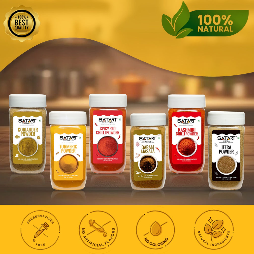 🍛 Satara Spices – Daily Delight Spice Box