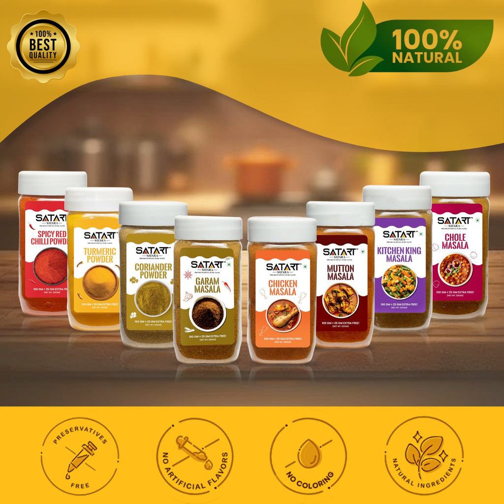 🍲 Satara Spices – Veg & Non-Veg Power Pack