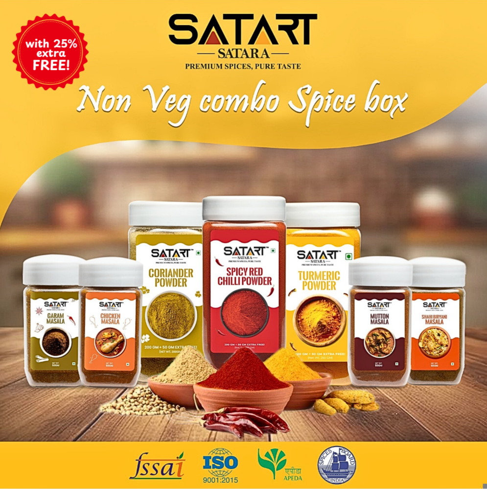 🥘 Satara Spices – Non-Veg Special Combo Pack