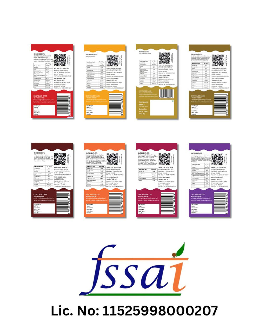 🍲 Satara Spices – Veg & Non-Veg Power Pack