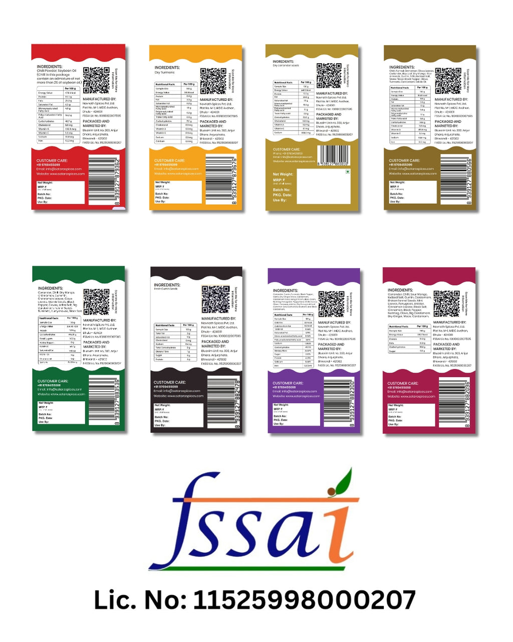 Satara Spices Veg Feast Combo