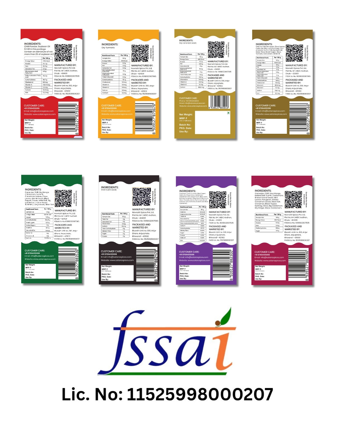 Satara Spices Veg Feast Combo