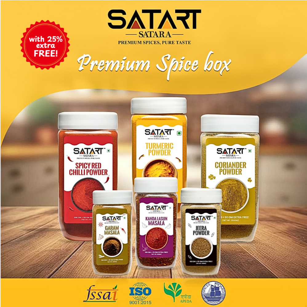 🌶️ Satara Spices – Premium Spices Combo