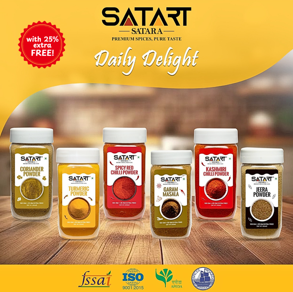 🍛 Satara Spices – Daily Delight Spice Box