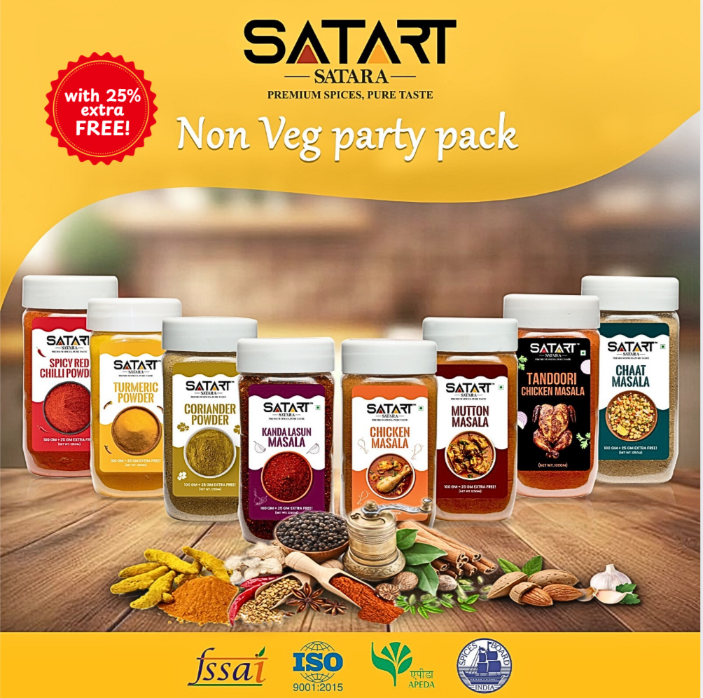 🍖 Satara Spices – Non-Veg Party Pack Combo