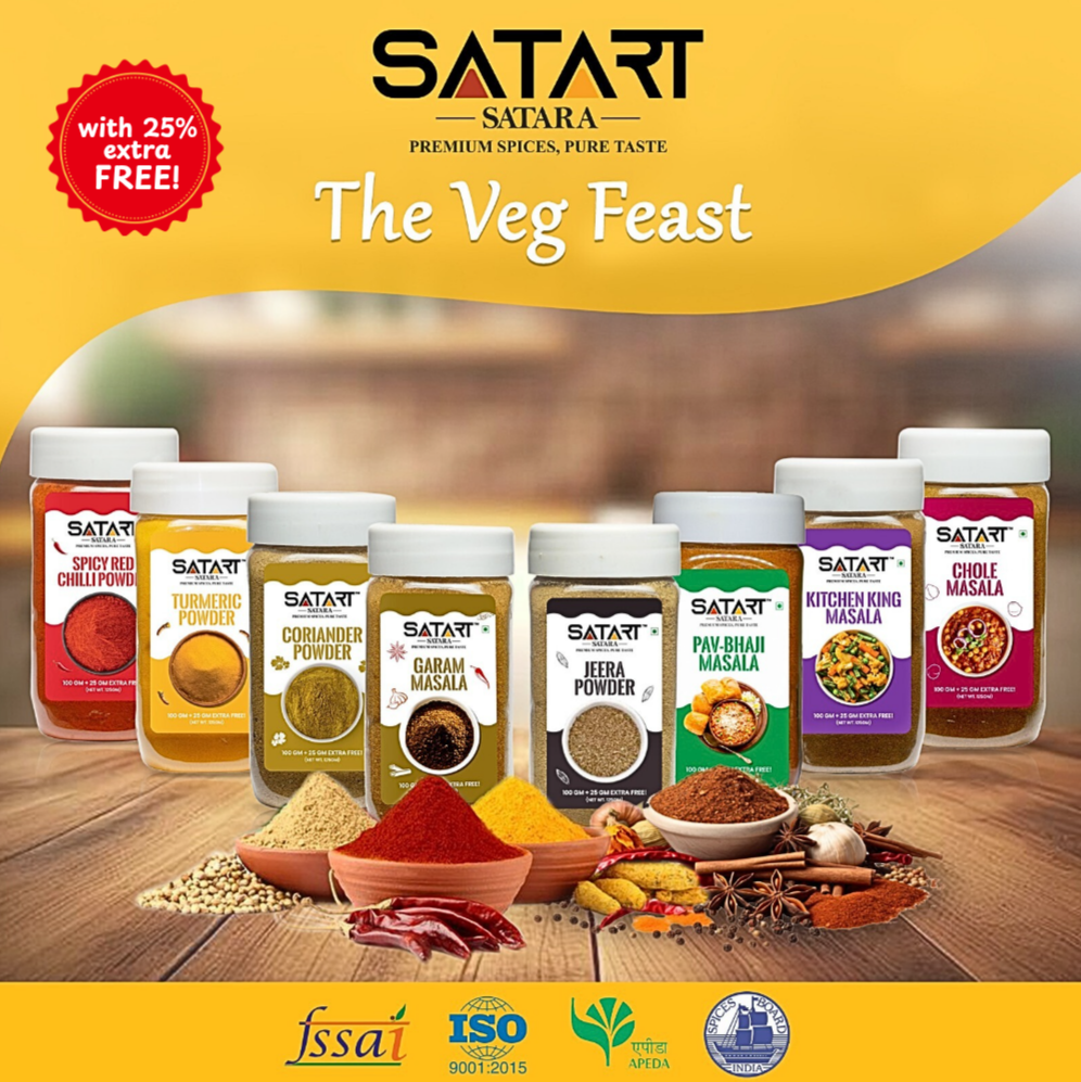 Satara Spices Veg Feast Combo