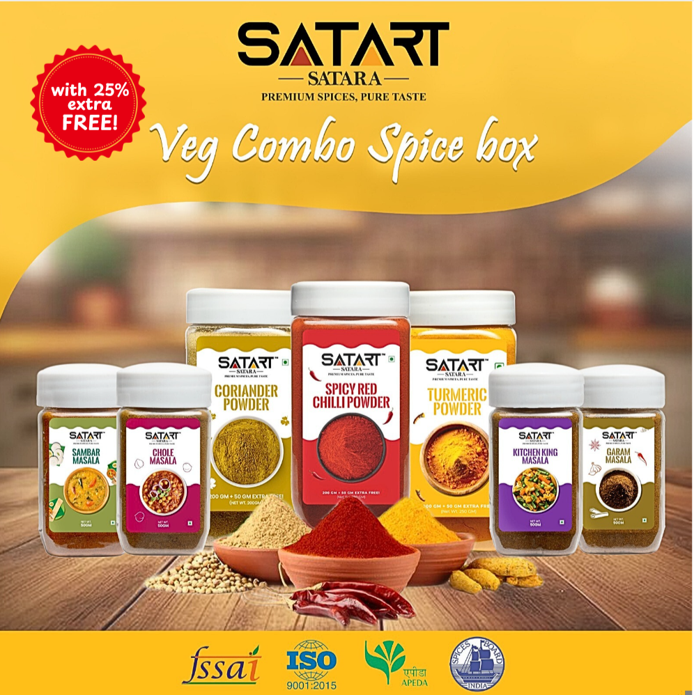🥦 Satara Spices – Veg Special Combo Pack